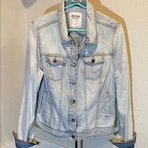Mossimo Supply Co. Women's Faded Blue Jean Jacket